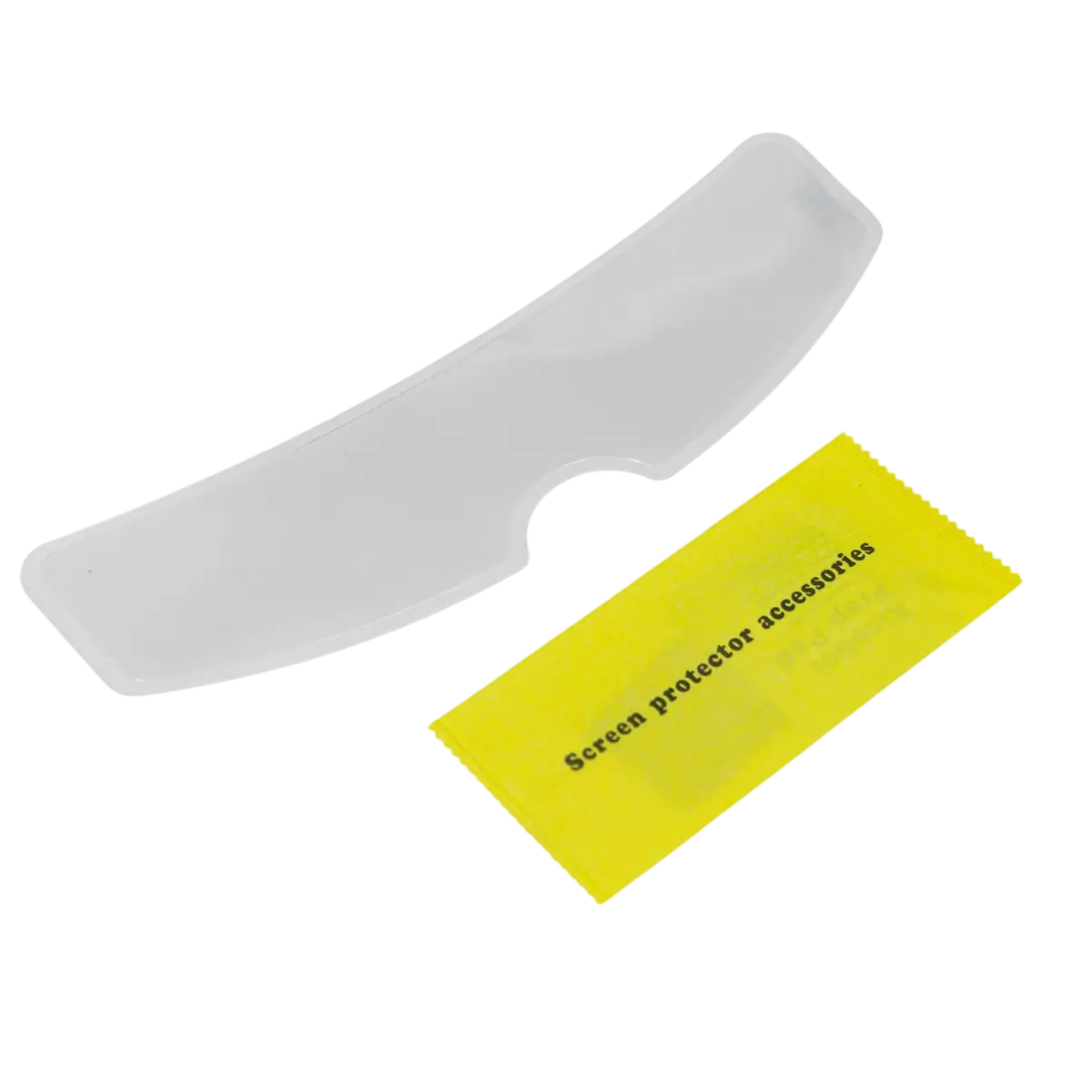 LAMINA ANTI LLUVIA PARA VISOR CASCO MOTO ADHESIVO