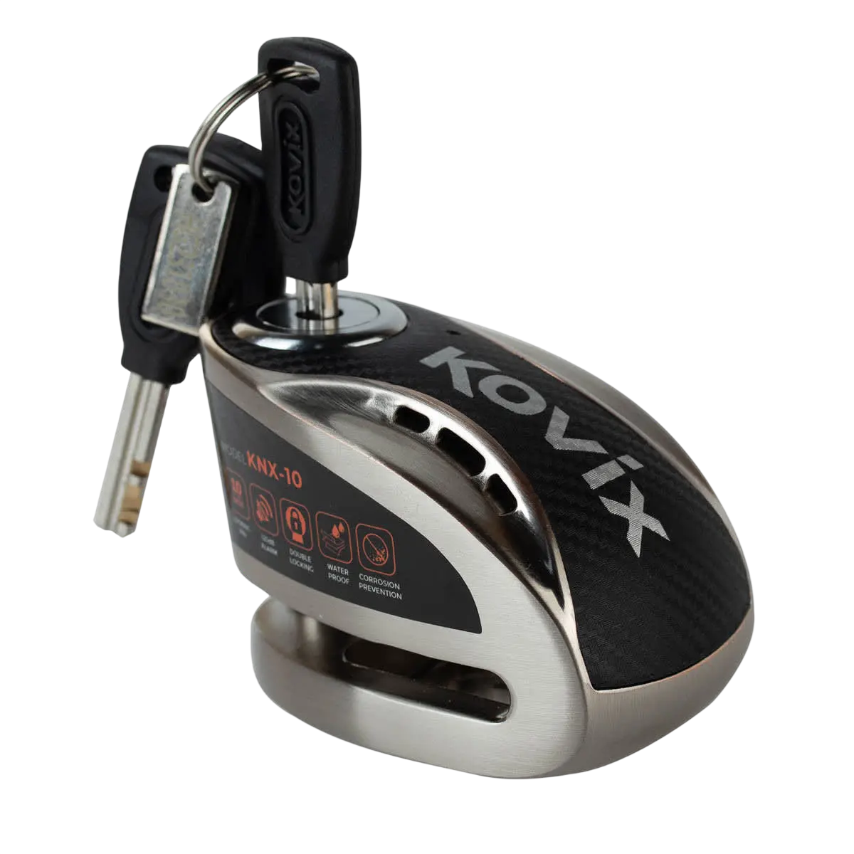 CANDADO DISCO KOVIX KNX10 METAL ALARMA